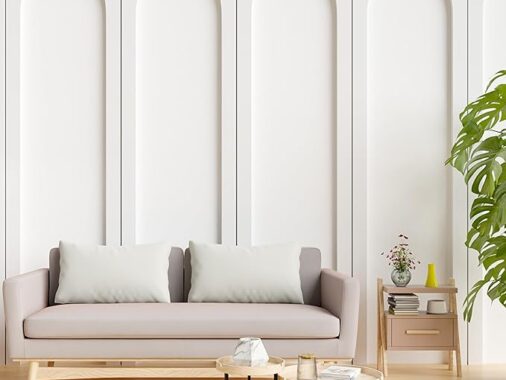 Renter-Friendly Architectural Hacks: Fluted Wood Panels & Accent Arches