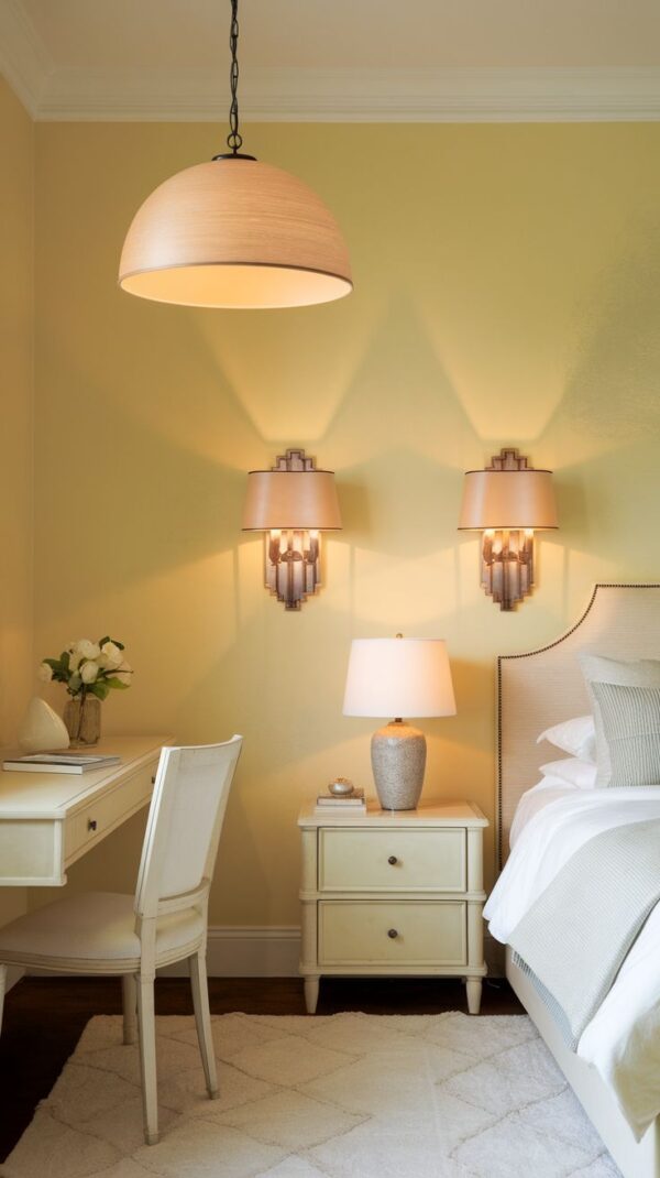 Butter yellow lights