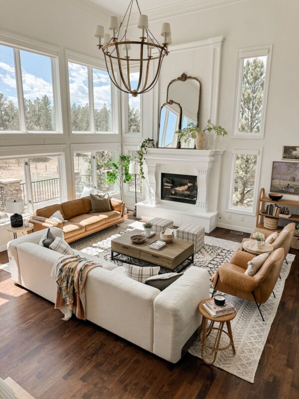 conversational seating liivng room