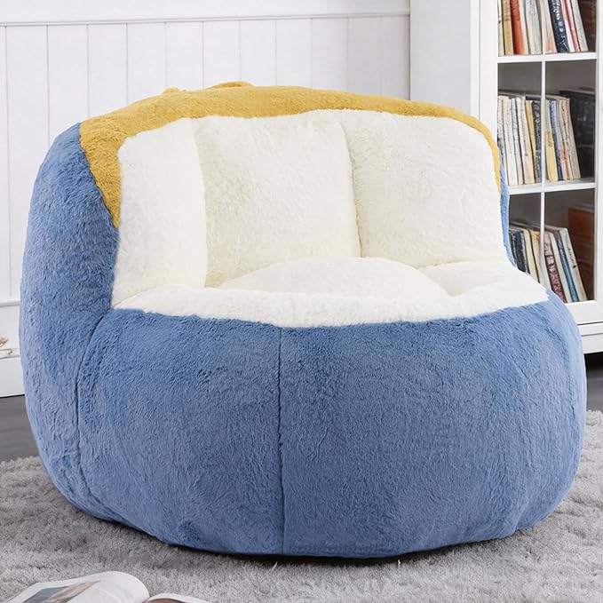 Giant cloud bean bag reading chair