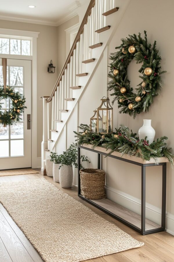 neutral holiday decor