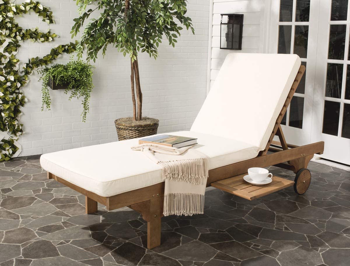 Outdoor reading chair chaise lounge