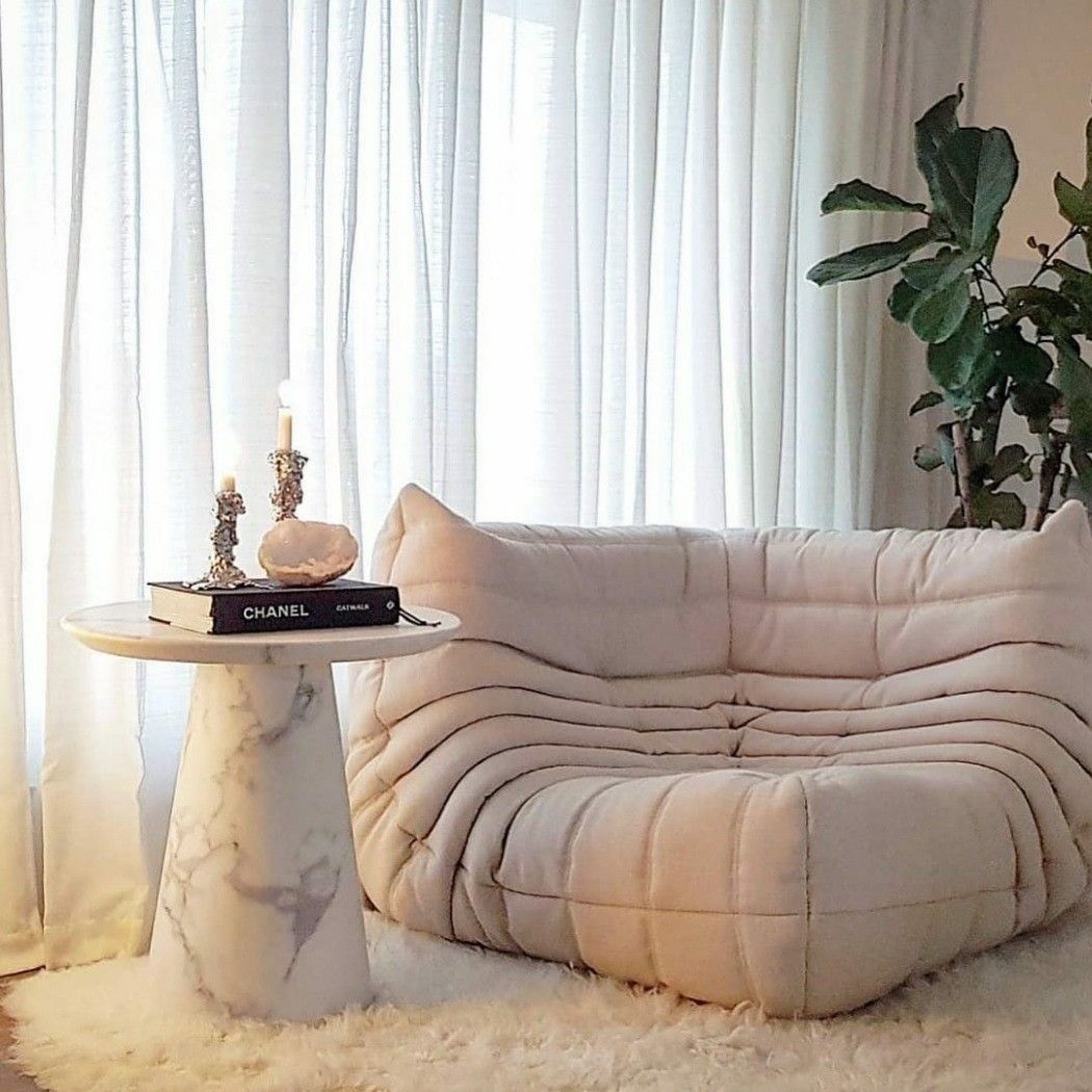 oversized floor chair designer floor seating for sale online authentic Michel Ducaroy TOGO sofa corner seat comfortable large chairs for low profile living room furniture theme