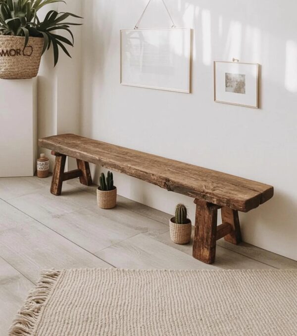 Reclaimed Beam Benche