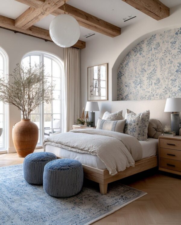 relaxed bedroom