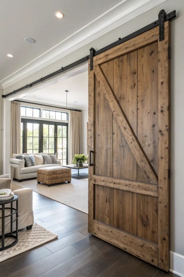 sliding barn door