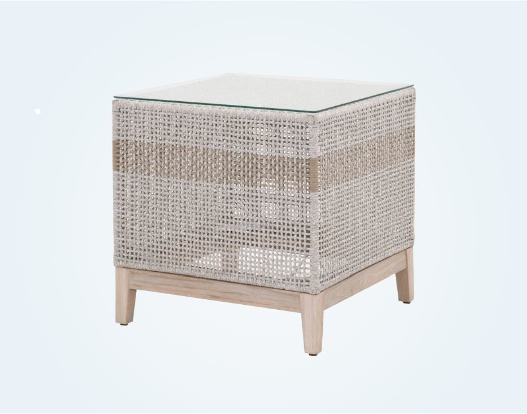 Coastal outdoor side table